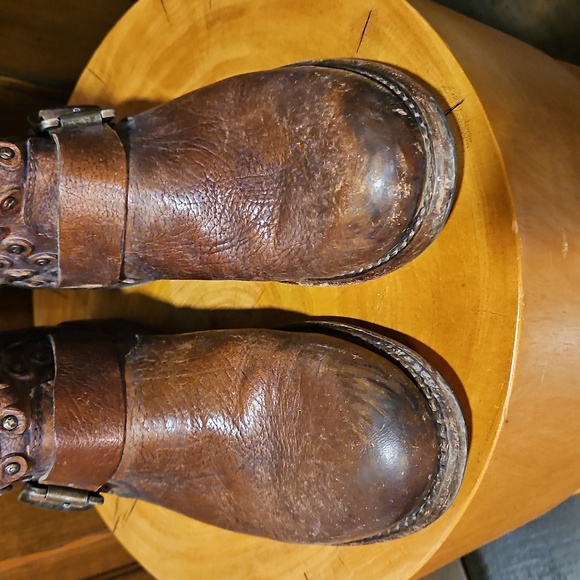 7.5 | Frye Boots Jenna Disc Short Cognac - Picture 7 of 16